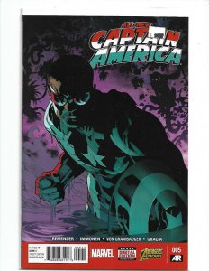 All New Captain America #5 Marvel comic 2014 1st print NM   nw127