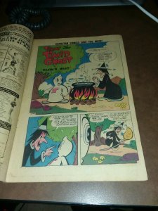 Timmy The Timid Ghost #24 charlton comics 1960 silver age cartoon vacuum cover