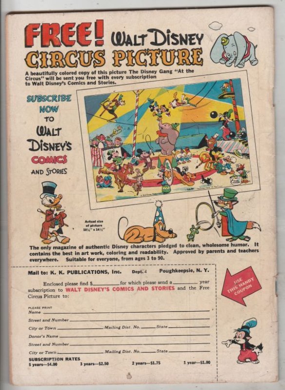 Comics and Stories, Walt Disney's #127 (Apr-51) VG Affordable-Grade Donald Du...