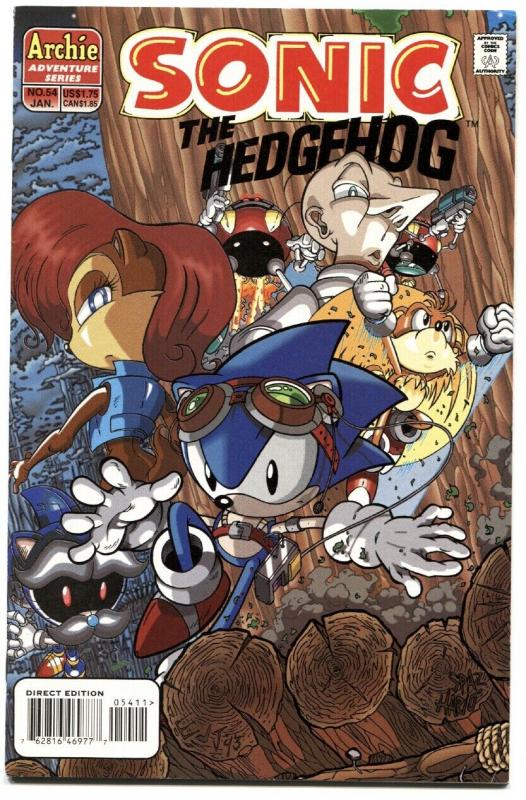 SONIC THE HEDGEHOG #54 1998-ARCHIE COMICS-SEGA