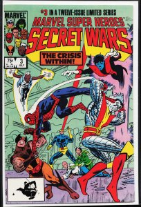 Marvel Super Heroes Secret Wars #3 (1984) [Key Issue]