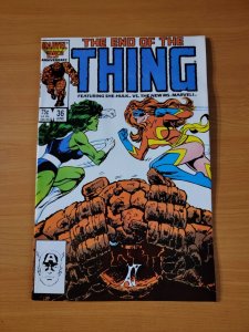 The Thing #36 Direct Market Edition ~ NEAR MINT NM ~ 1986 Marvel Comics