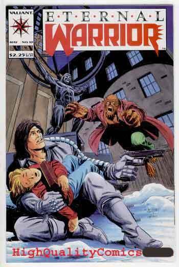 ETERNAL WARRIOR #10, NM-, Valiant, Mark Moretti, 1993, more in store