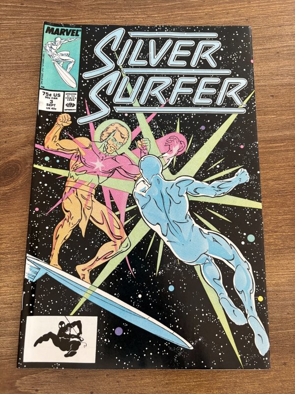 Silver Surfer # 3 NM- Marvel Comic Book 9 J439