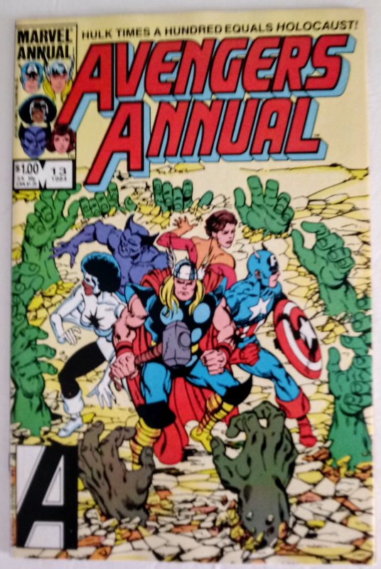 AVENGERS Annual #13 Marvel Comics ID#MBX2