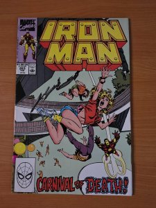 Iron Man #253 Direct Market Edition ~ NEAR MINT NM ~ 1990 Marvel Comics