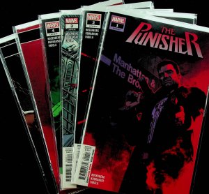 Punisher #1-11 (Aug 2018-May 2019, Marvel) - Comic Set of 11 - Near Mint