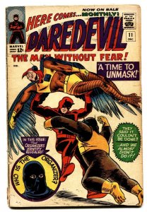 DAREDEVIL-#11 comic book-THE ORGANIZER marvel silver-age 1965 