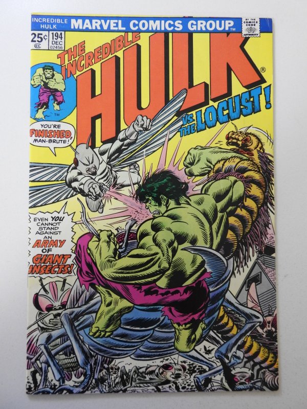 The Incredible Hulk #194 (1975) FN- Condition!