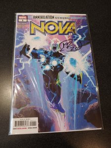 NOVA #1 SIGNED BY MATTHEW ROSENBERG (WRITER) WITH COA