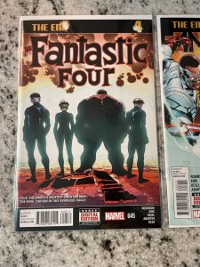 2 Fantastic Four Marvel Comics # 642 645 NM Dr. DOOM Thing Invisible 51 CH21