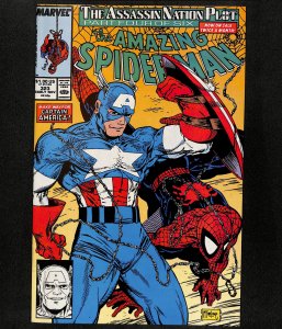 Amazing Spider-Man #323 McFarlane Captain America!