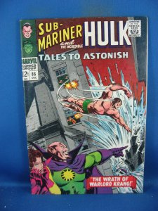TALES TO ASTONISH 86 F VF SUB MARINER  MARVEL 1966 KRANG