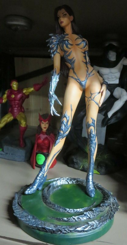 WITCHBLADE II (2) STATUE by Moore Creations #1328/4000 NO BOX!  