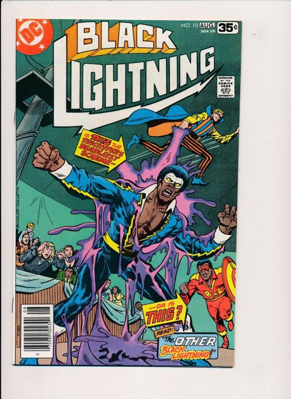 DC Comics BLACK LIGHTNING #10 ~ 1st series (1978) ~ VF (PF190) 