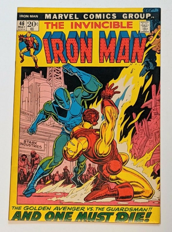 Iron Man #46 (May 1972, Marvel) F/VF 7.0 Death of the Guardsman 