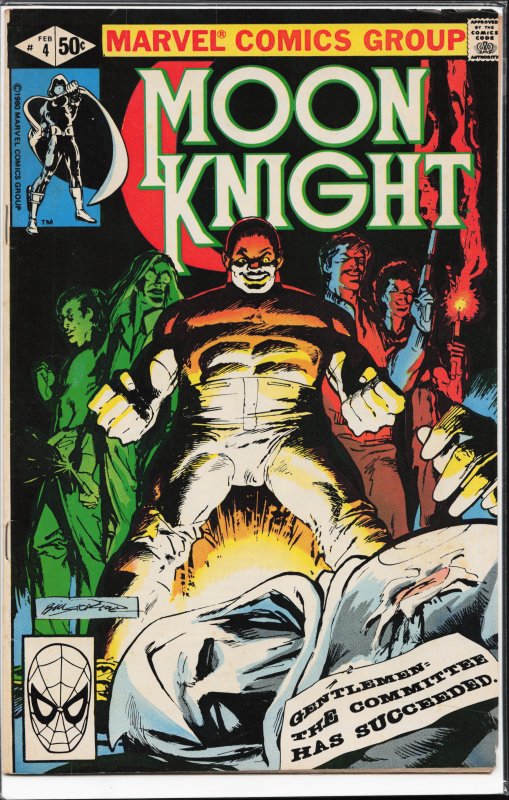 Moon Knight #4 (1981) Moon Knight