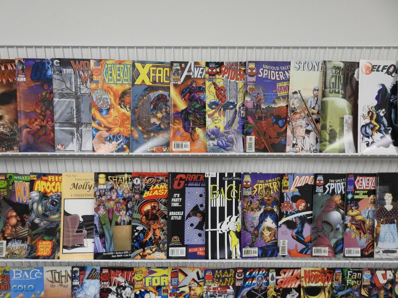 Huge Lot 180+ Comics W/ X-Men, Spider-Man, Daredevil, +More! Avg FN Condition!