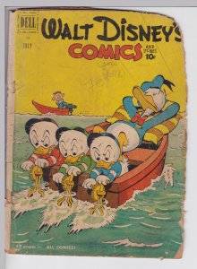 Walt Disney Comics and Stories 130 - July 1951 PR Dell