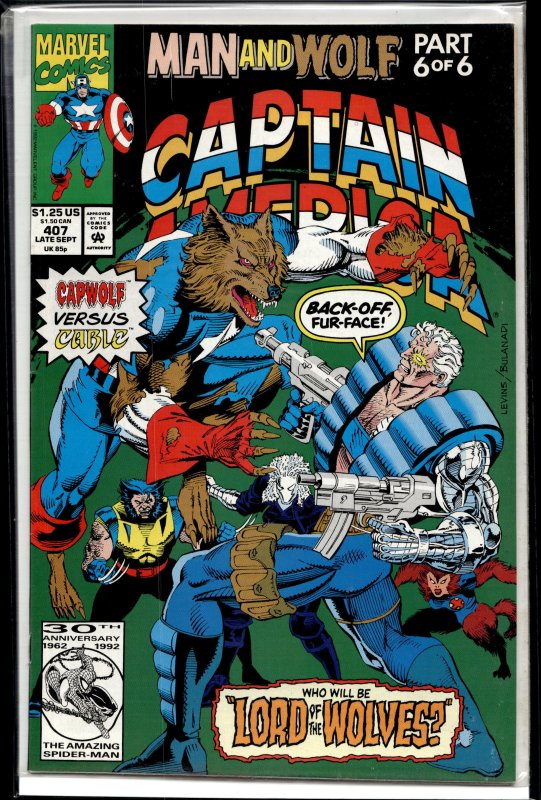 Captain America #407 (1992) Captain America