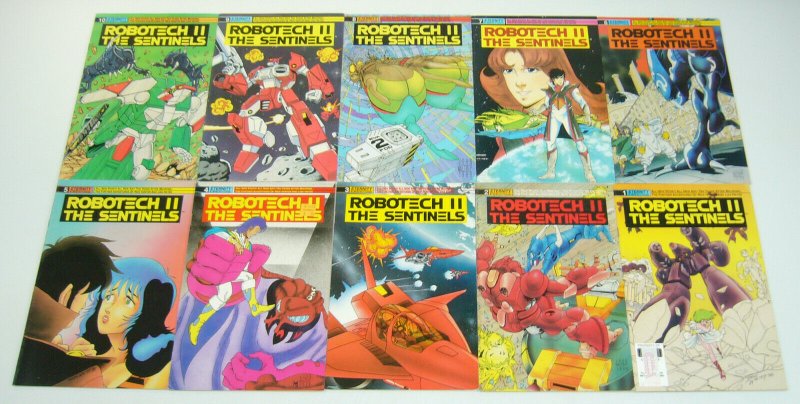 Robotech II: the Sentinels #1-16 complete series manga - eternity comics set lot