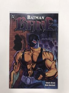 Batman: Bane Near Mint NM Signed Rick Burchett DC