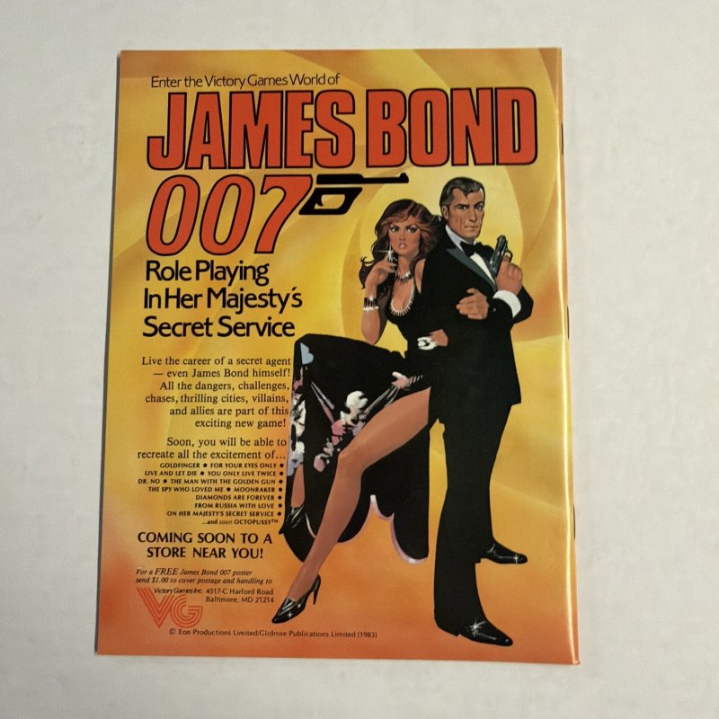 Marvel Super Special #26 James Bond