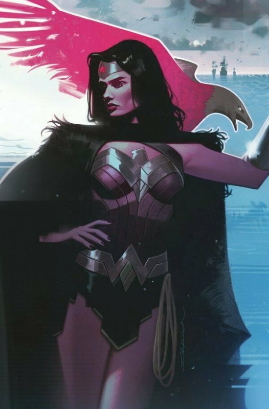 WONDER WOMAN #758 CARD STOCK JEFF DEKAL VARIANT