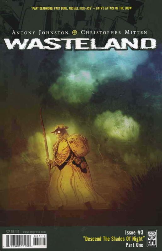 Wasteland (Oni) #3 VF/NM; Oni | save on shipping - details inside