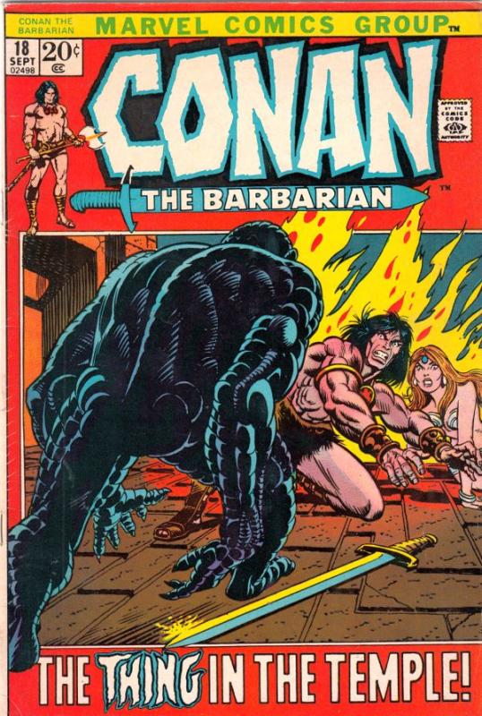 Conan the Barbarian #18 (Sep-72) VF/NM High-Grade Conan the Barbarian