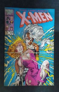 The Uncanny X-Men #214 1987 marvel Comic Book