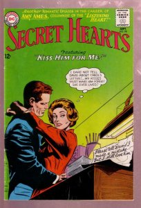 SECRET HEARTS #98 1964- DC COMICS ROMANCE-AMY AMES FN 