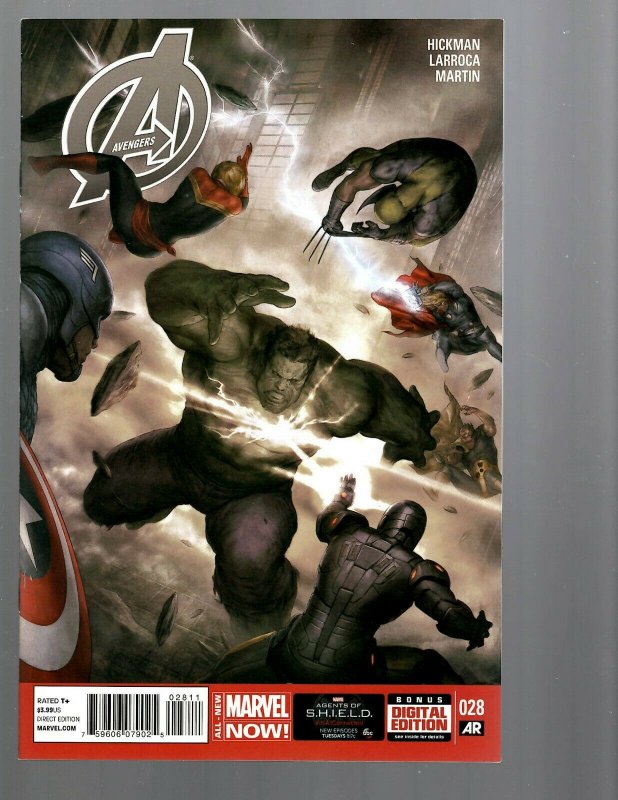 12 Marvel Comics Avengers #26 27 28 29 30 31 32 33 34 34.1 35 36 J446