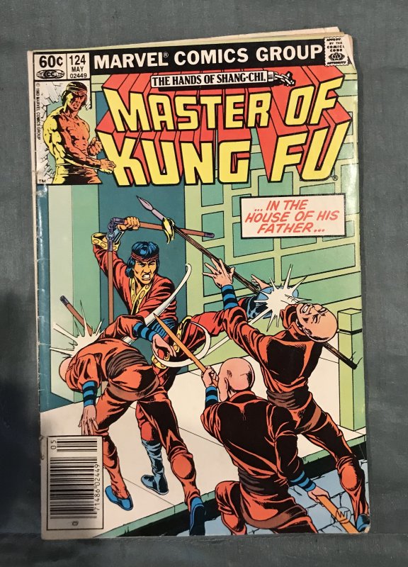 Master of Kung Fu #124 Newsstand Edition (1983)