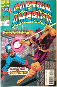 CAPTAIN AMERICA Comic Issue 422 — 1993 MARVEL Universe VF+ Cond Levins Pencils