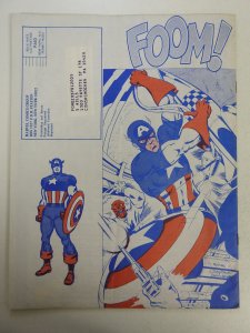 FOOM #8 (1974) W/Captain America!! Beautiful Fine/VF Condition!