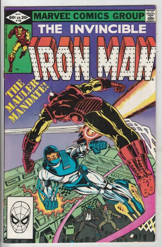 Iron Man #156 (Feb-82) NM- High-Grade Iron Man