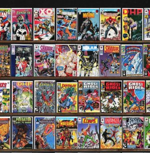 Huge Lot 150+ Comics with Captain America, Wolverine & More!
