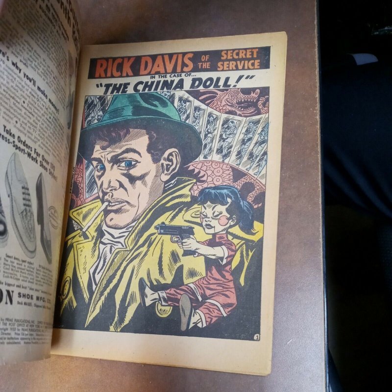 Spy Thrillers #4 Atlas Comics 1955 Golden Age Cold War Tales Propaganda... 