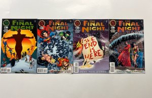 4 Final Night DC Comic Books # 1 2 3 4 Superman Batman Wonder Woman 80 JS28