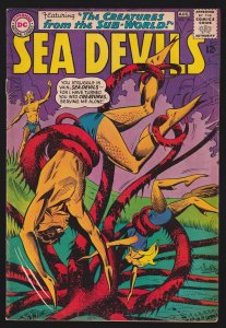 Sea Devils #18 3.5 VG- DC Comic - Aug 1964