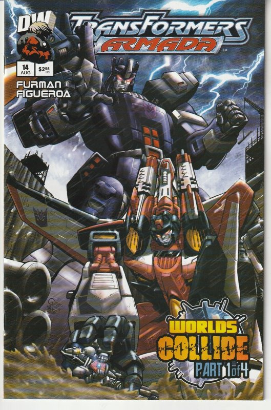 Transformers Armada #14 (2009)  Worlds Collide Part 1 -