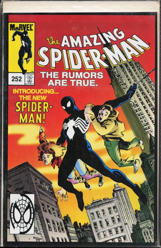 The Amazing Spider-Man #252 Toy Biz Cover (1984) Spider-Man [Key Issue]