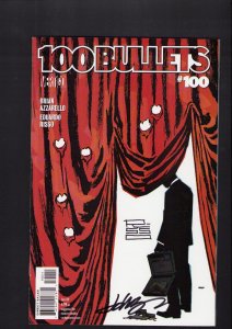 100 Bullets #100 - SIGNED BY EDUARDO RISSO & DAVE JOHNSON! (8.0) 2009