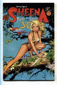 Sheena Queen of The Jungle 3-D #1--1985--Blackthorn--Dave Stevens--comic book