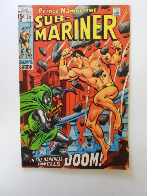 Sub-Mariner #20 (1969) VG/FN condition