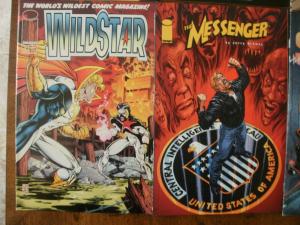 8 IMAGE Comic: RENATO JONES WARBLADE SUPER PATRIOT WILDSTAR MESSENGER SOUL CLONE