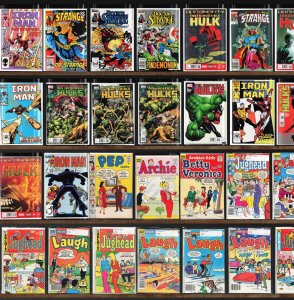 Huge Lot 140+ Comics with Laugh, Jughead, Archie, Iron Man & More!