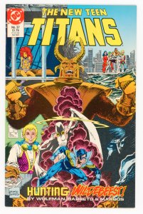 New Teen Titans #37 (1984 v2) Marv Wolfman NM-
