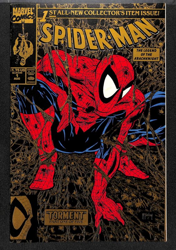 Spider-Man (1990) #1  Torment! Todd McFarlane!